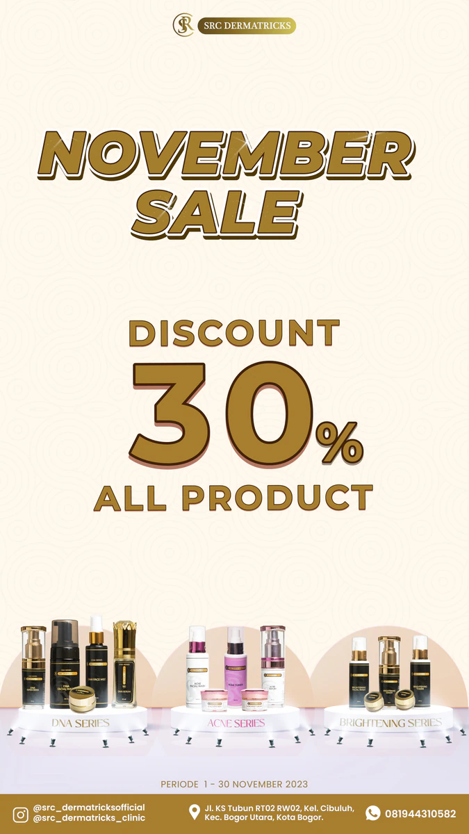 STORY   NOVEMBER SALE 30% DISC